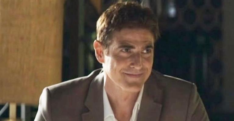 Descontraído, Reynaldo Gianecchini é flagrado com amigo em cinema do Rio de Janeiro