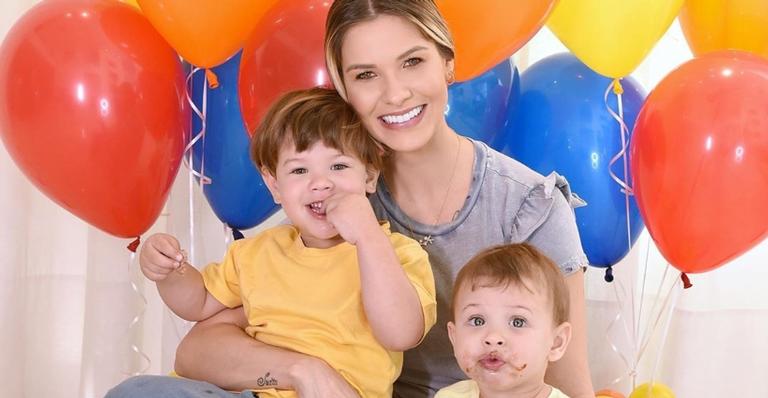Andressa Suita promove festa intimista para comemorar 2 anos do filho mais velho, Gabriel