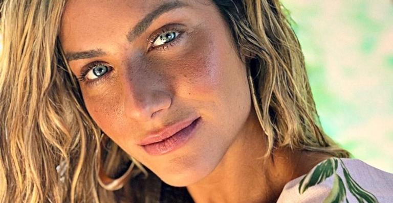 Em ângulo estratégico, Giovanna Ewbank surge de lingerie e decote generoso leva fãs à loucura