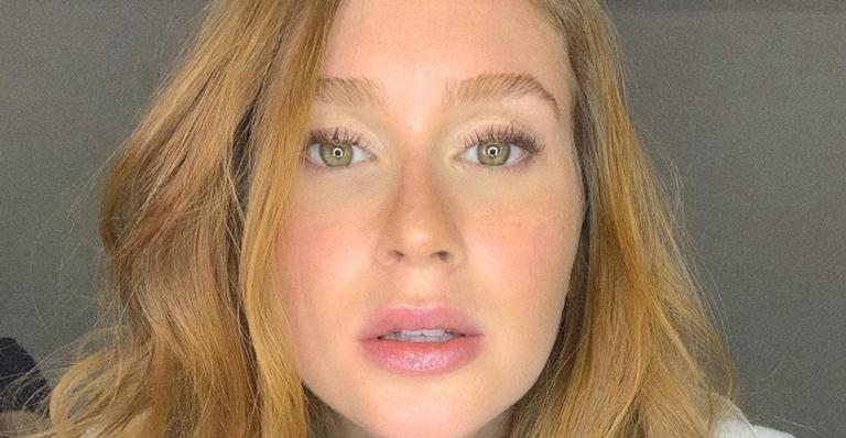 Marina Ruy Barbosa inunda a web de elegância e sensualidade ao surgir com look preto
