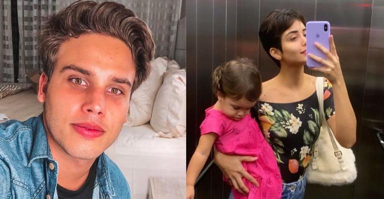 Jonathan Couto posa pela primeira vez com sua filha Madalena e quebra a web