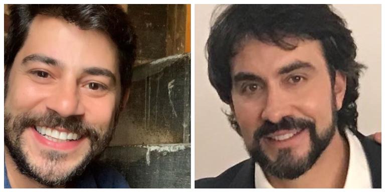 Evaristo Costa faz piada com foto de Padre Fábio de Melo e toma patada do religioso