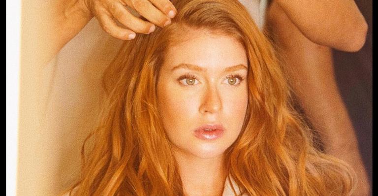 Em clique sexy, Marina Ruy Barbosa ganha declaração especial do maridão, Alexandre Negrão
