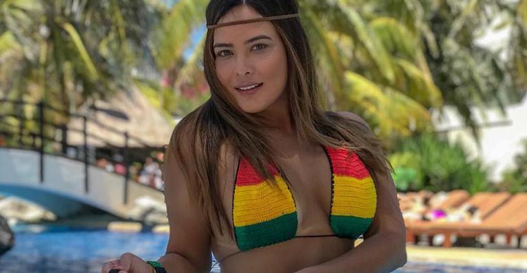 Geisy Arruda é alfinetada em comentário e rebate seguidor: ‘’Tenho que pedir liberação?’’ 