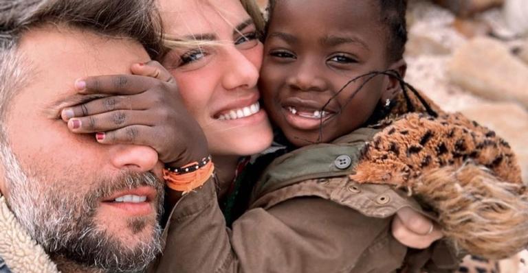 Giovanna Ewbank e Bruno Gagliasso adotam menino de 4 anos do Malawi