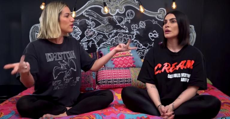 Cleo abre o jogo para Giovanna Ewbank e revela ser adepta ao ‘tinder dos famosos’ 