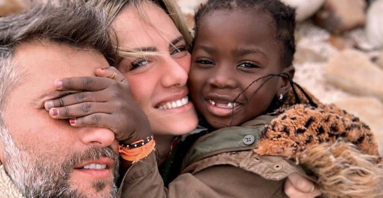 Giovanna Ewbank divulga primeira foto de Bless, seu segundo filho adotivo