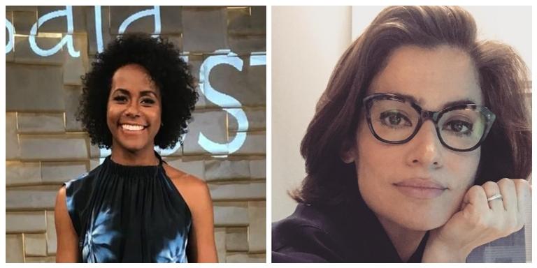 Maju Coutinho se declara para Renata Vasconcellos em encontro informal fora da Globo