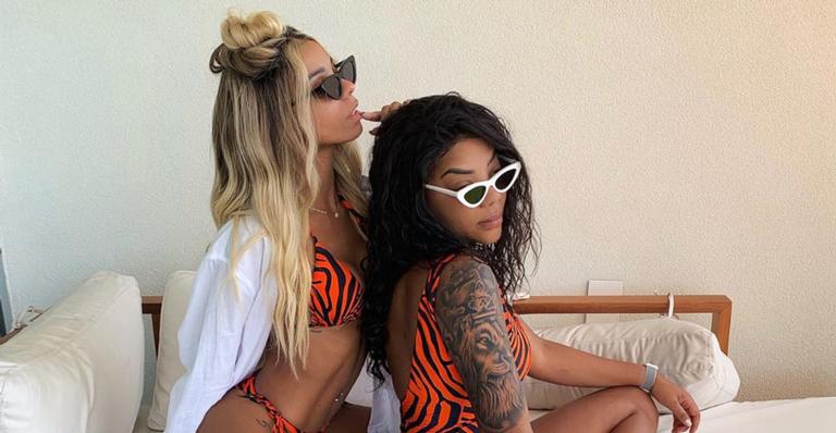 Ludmilla leva bronca de Brunna após publicar foto sensual nas redes sociais 