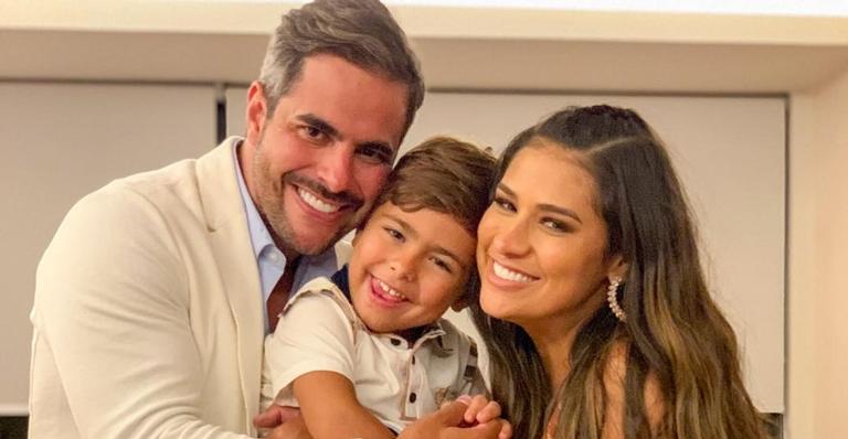 Simone faz homenagem emocionante para o filho, Henry, que está completando 5 anos de vida