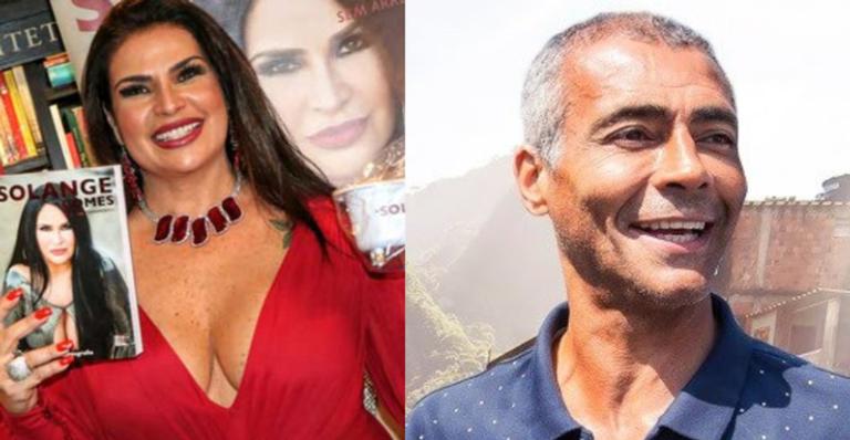 Bola fora! Solange Gomes revela que foi para motel com craque Romário e não ‘teve gol’