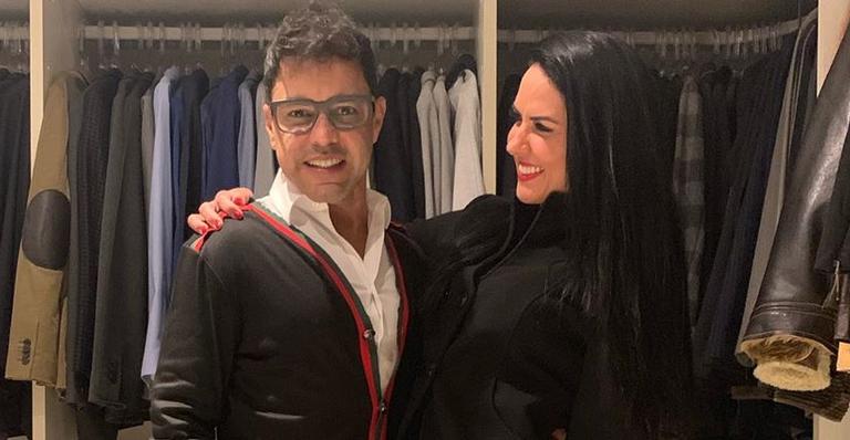 Zezé Di Camargo e Graciele Lacerda malham coladinhos em vídeo romântico: ”Juntos”