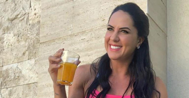 Graciele Lacerda revela segredo de corpão e mostra antes e depois; Confira as fotos