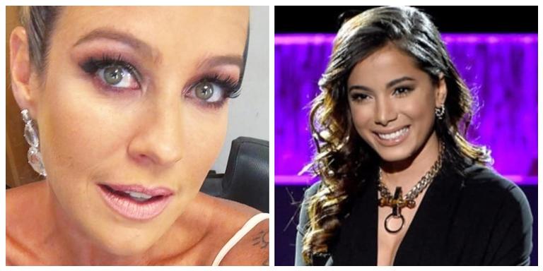 Malévola! Luana Piovani tira sarro de Anitta após fã falar que roupa é horrorosa