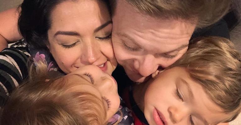Thais Fersoza faz homenagem emocionante para Michel Teló no ‘Dia dos Pais’: ‘’Que sorte a minha’’ 