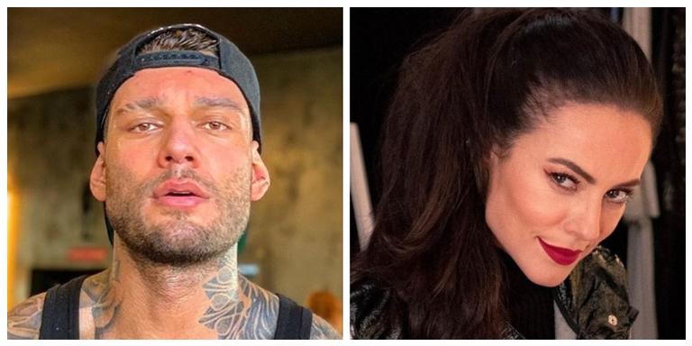 A Dona do Pedaço: O mozão está na área! Ao lado de Vivi Guedes, Lucas Lucco celebra volta à TV