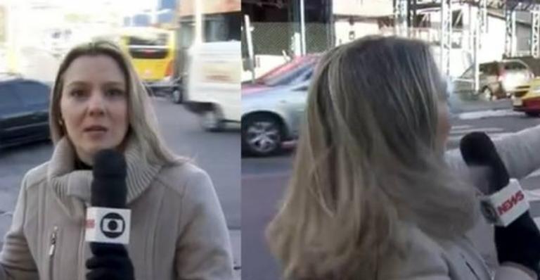 Repórter do ‘Bom dia São Paulo’ interrompe gravação e surpreende com atitude solidária