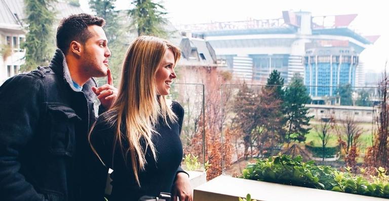 Sujou! Susana Werner se declara para marido Julio César e comete gafe