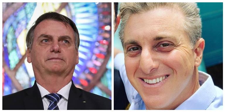 A treta continua! Bolsonaro rebate críticas de Luciano Huck e cita jatinho do apresentador
