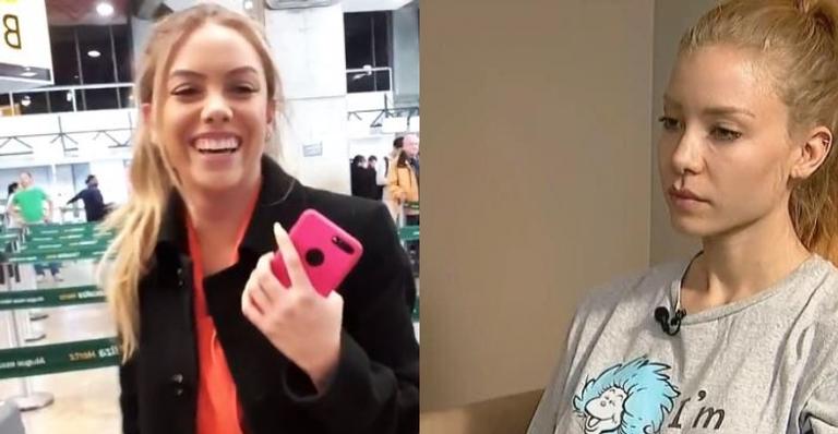 Jojo Todynho encontra sósia de Najila Trindade em aeroporto e a moça reage: ”Cadê o Neymar?”