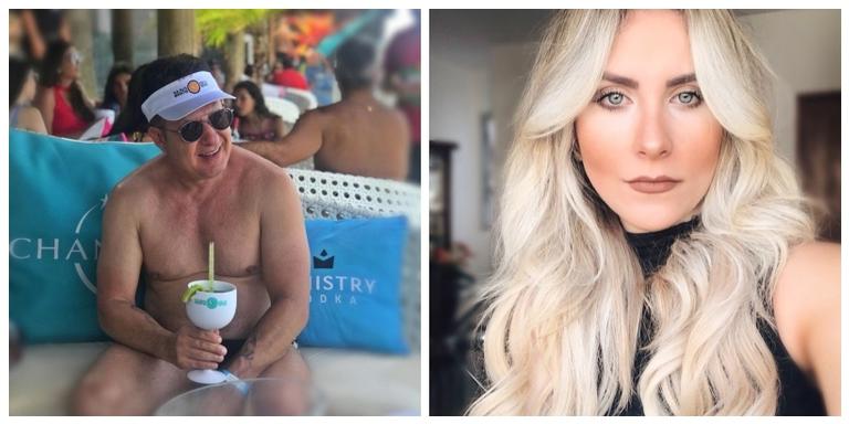 Aos 54 anos, Marrone assume namoro com blogueira de moda mais jovem