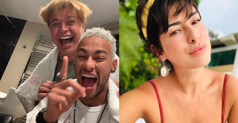 David Brazil aparece em clique raro com Neymar e Fe Paes Leme: “Neymar era mais magro que eu”