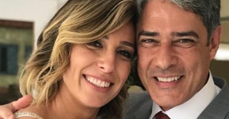Mulher de William Bonner também deixa rede social e fãs especulam fim do casamento de quase um ano