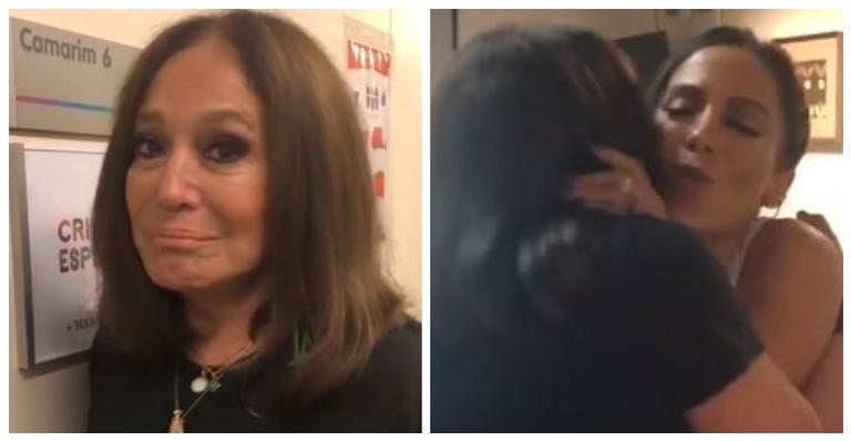Anitta demora para atender Susana Vieira e atriz reclama: ”Será que ela pode dizer um oi para mim?”