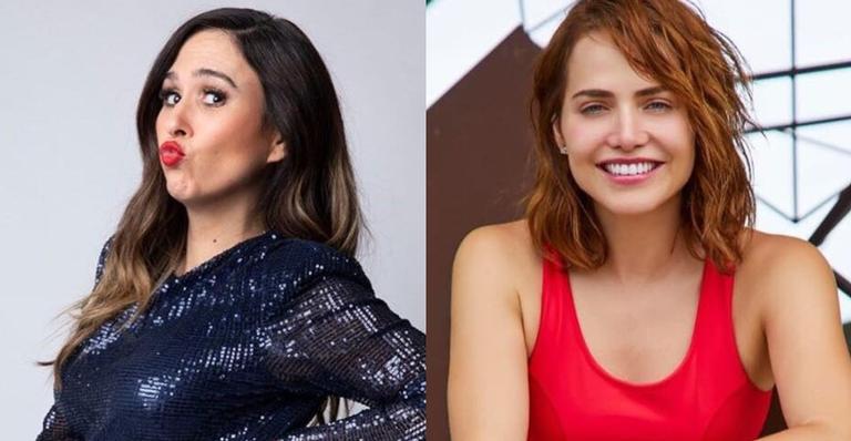Gravidíssimas! Tata Werneck e Letícia Colin posam juntas e exibem o barrigão na web