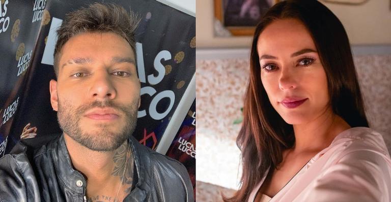Vivi Guedes aparece muito bem acompanhada de Lucas Lucco