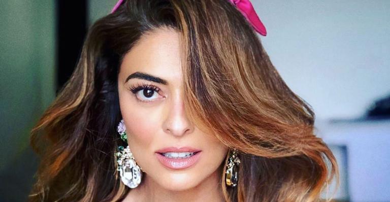 Temperatura quente! Juliana Paes posa de lingerie e anima seus seguidores
