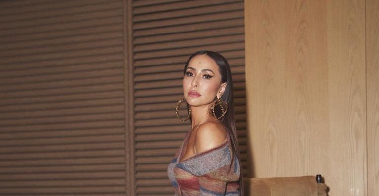 Uau! Sabrina Sato exibe corpão em clique de lingerie