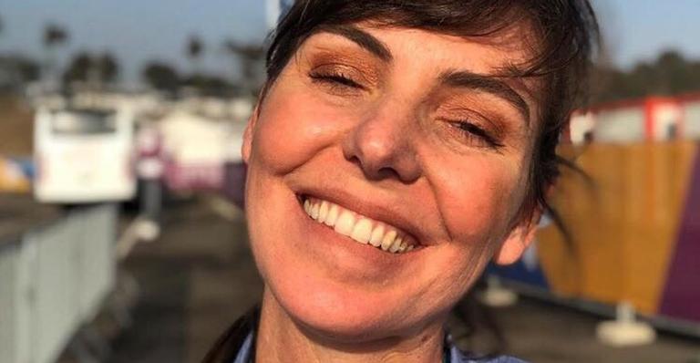 Glenda Kozlowski se emociona ao se despedir do filho: ”Momento difícil para qualquer mãe”