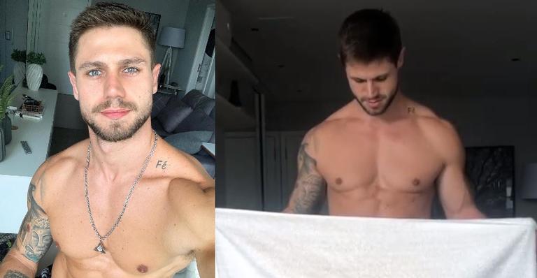 Ex-BBB, Jonas Sulzbach ‘trolla’ seguidores ao mostrar sua melhor parte. Veja
