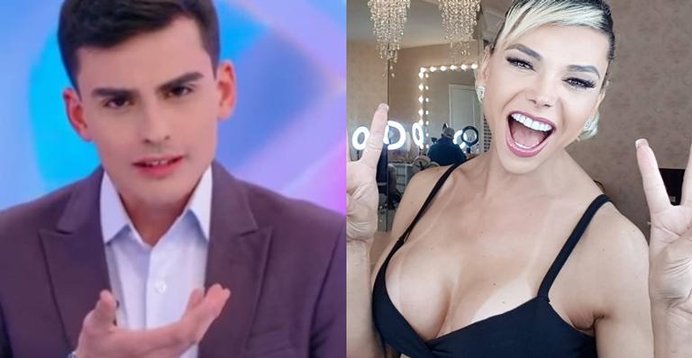 Dudu Camargo gera polêmica após fazer pergunta obscena para Léo Áquilla 