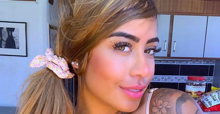 Irmã de Neymar compartilha resultado de preenchimento labial e exibe bocão; confira