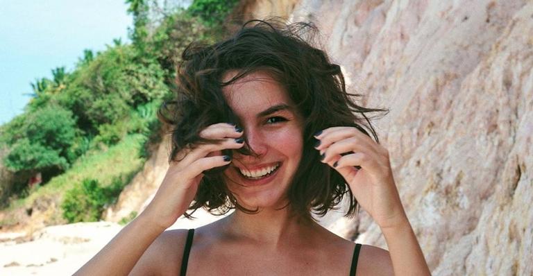 Marina Moschen beija barrigão de Tata Werneck e detalhe surpreende