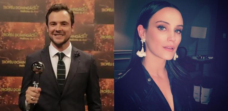 Após ser visto com Paolla Oliveira, Sérgio Guizé aparece em clique raro beijando Bianca Bin