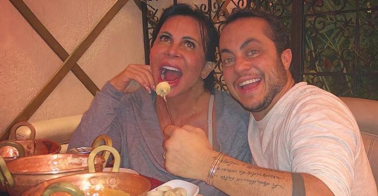 Gretchen faz dedicatória de aniversário e se derrete pelo filho Thammy Miranda: ”Que orgulho tenho de você”