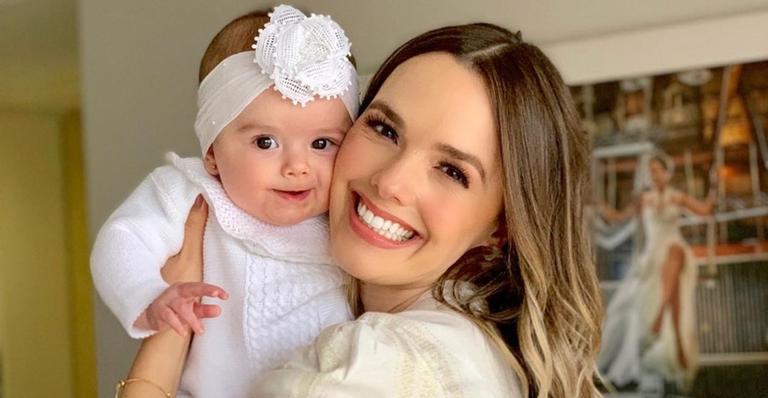 Thaeme Mariôto revela que a filha de 4 meses está fazendo fisioterapia; Entenda