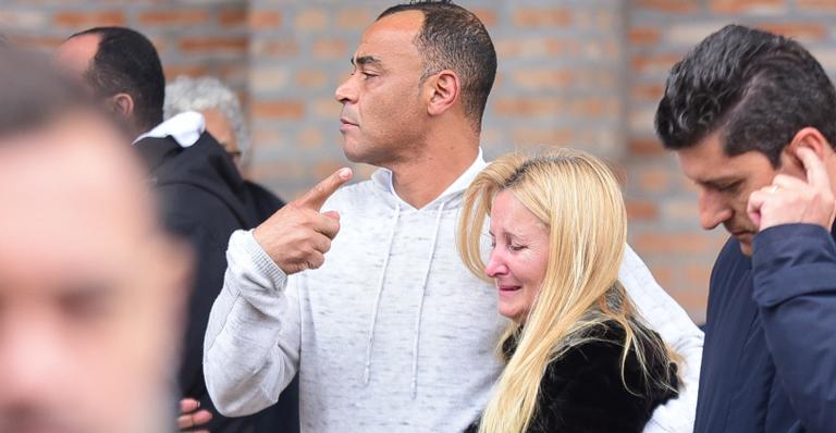 Cafu e Regina Feliciano de Moraes