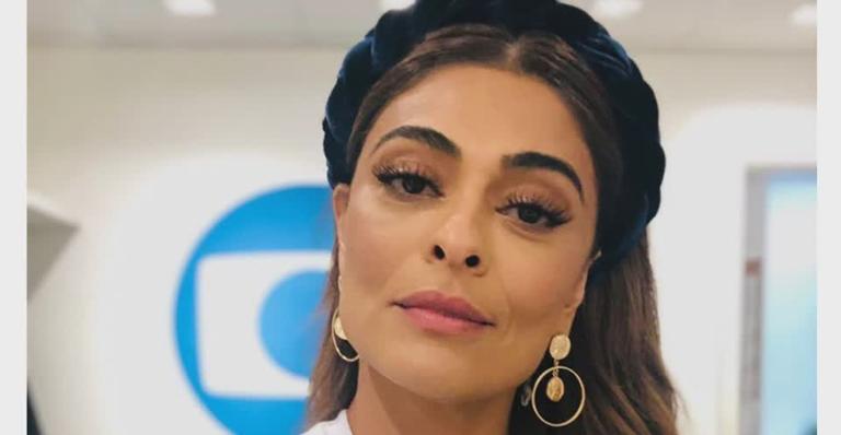 Musa de ‘A Dona do Pedaço’, Juliana Paes posa de lingerie e sensualiza com ‘carão’, confira