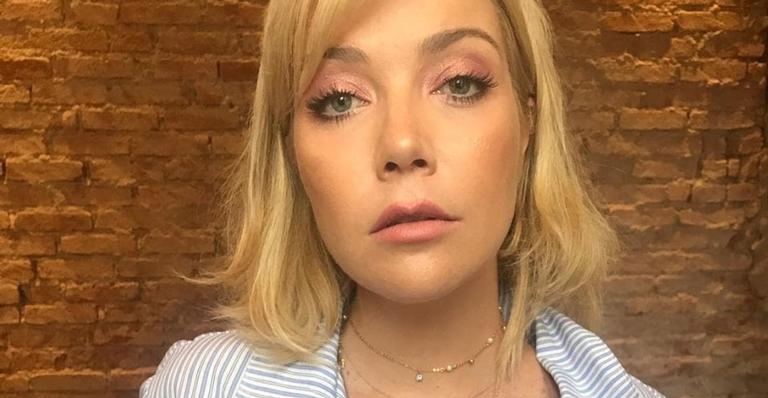 Luiza Possi compartilha registro da primeira viagem do filho recém-nascido