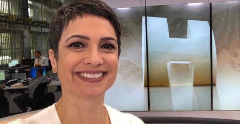 Sandra Annenberg se declara para Sérgio Chapelin: ”Você é meu ídolo!”