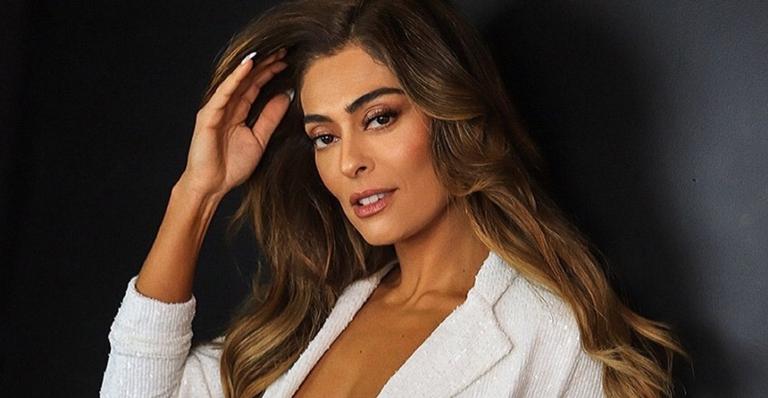 Juliana Paes se encanta com desenho de Maria da Paz e procura autor de arte