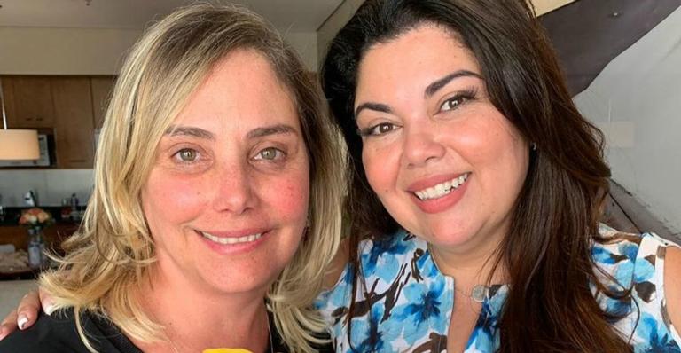 Heloísa Périssé recebe visita das amigas Fabiana Karla e Maria Gueiros: ”Uma mulher de muita fé”