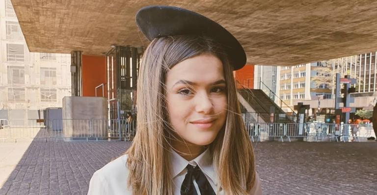 Maisa Silva ganha beijo de Luan Santana e se derrete: ”O mais fofo de todos”