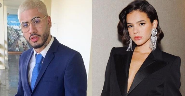 Durante programa, Kevinho abre o coração para Bruna Marquezine e manda cantada