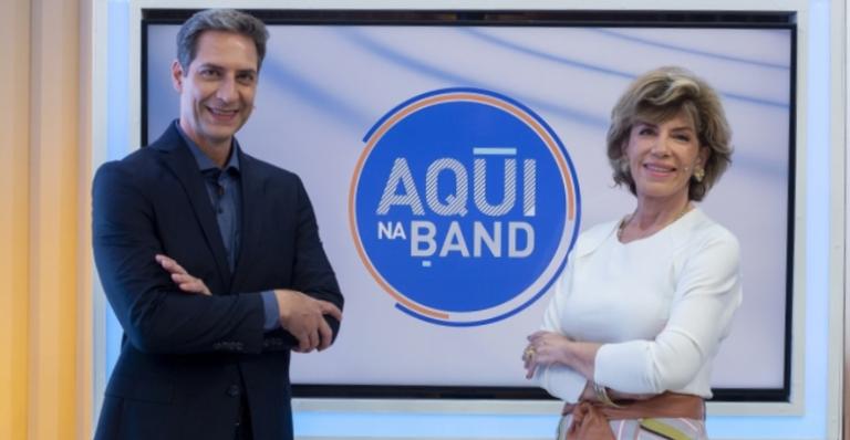 Ao vivo, Luís Ernesto Lacombe e Silvia Poppovic se desentendem ao falar sobre falecimento da menina Ágatha, de 8 anos
