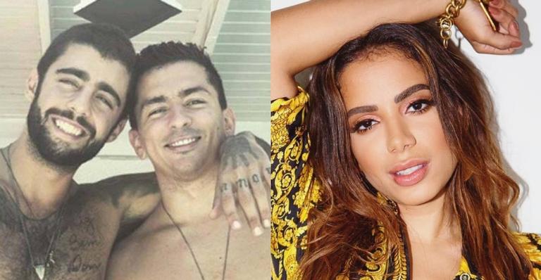 Renan Machado, irmão de Anitta, pede ingressos do Rock in Rio para Pedro Scooby: ”Me leva”